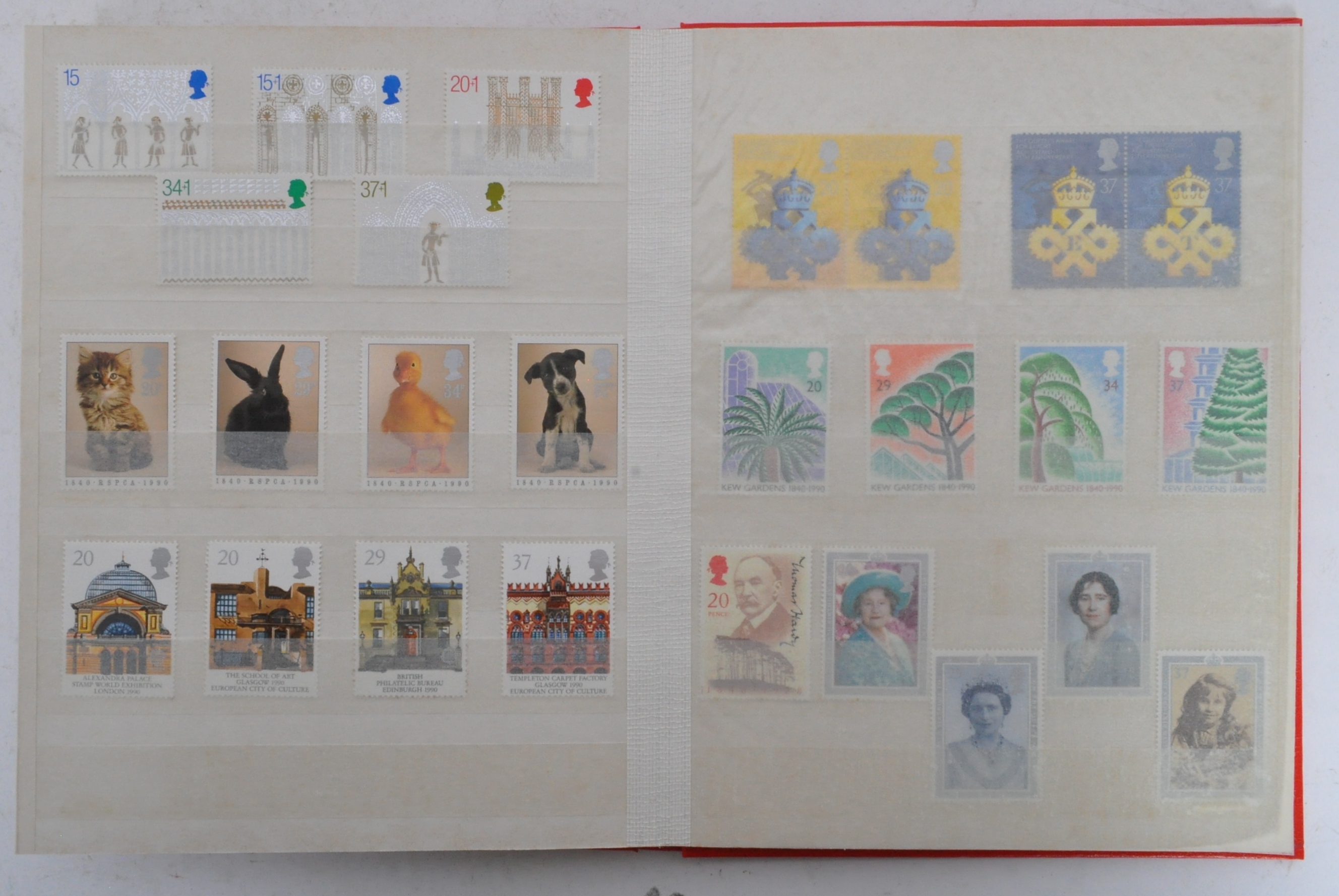 COLLECTION OF BRITISH UNFRANKED UNSTAMPED DECIMAL STAMPS - Image 7 of 10