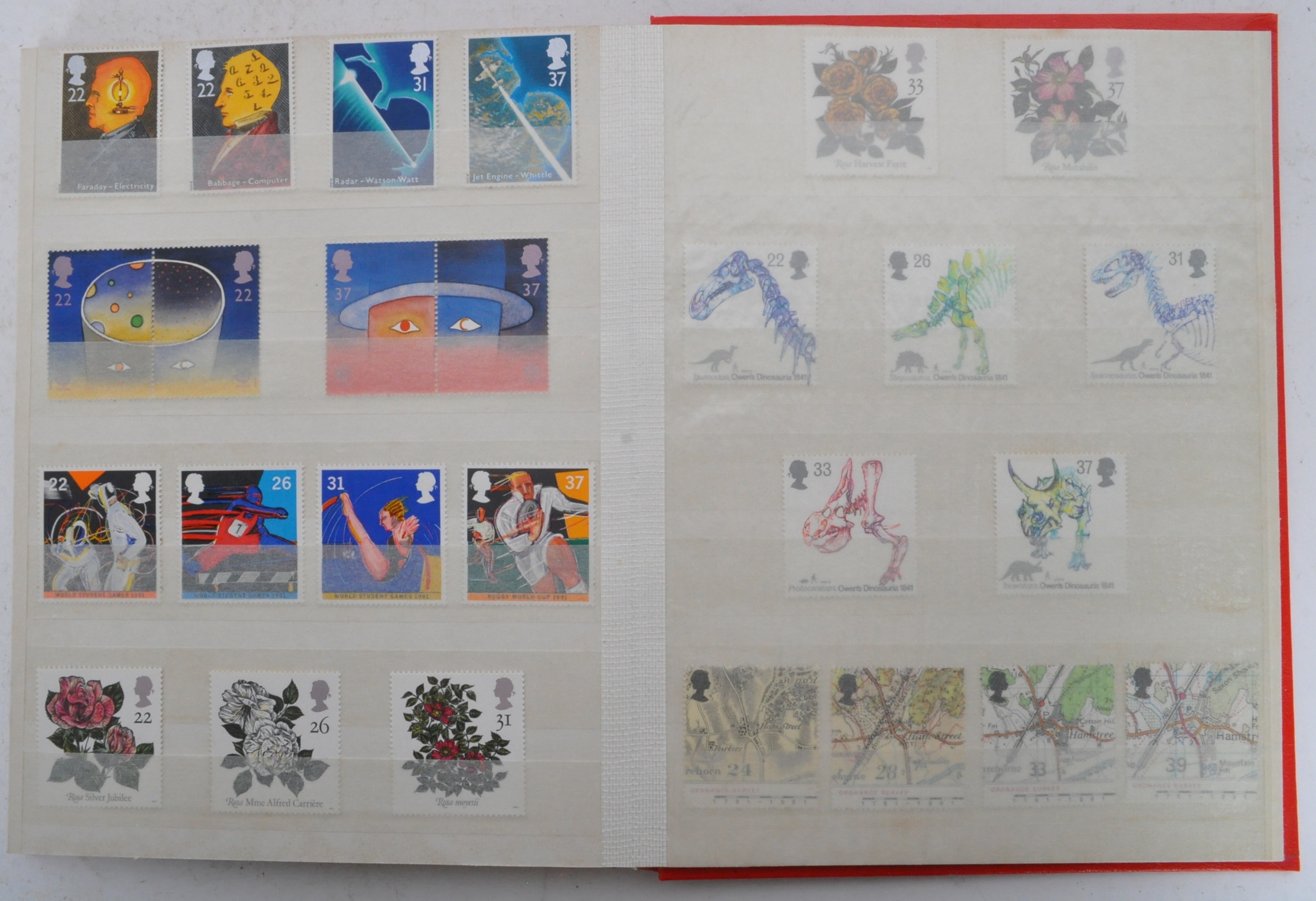 COLLECTION OF BRITISH UNFRANKED UNSTAMPED DECIMAL STAMPS - Image 9 of 10