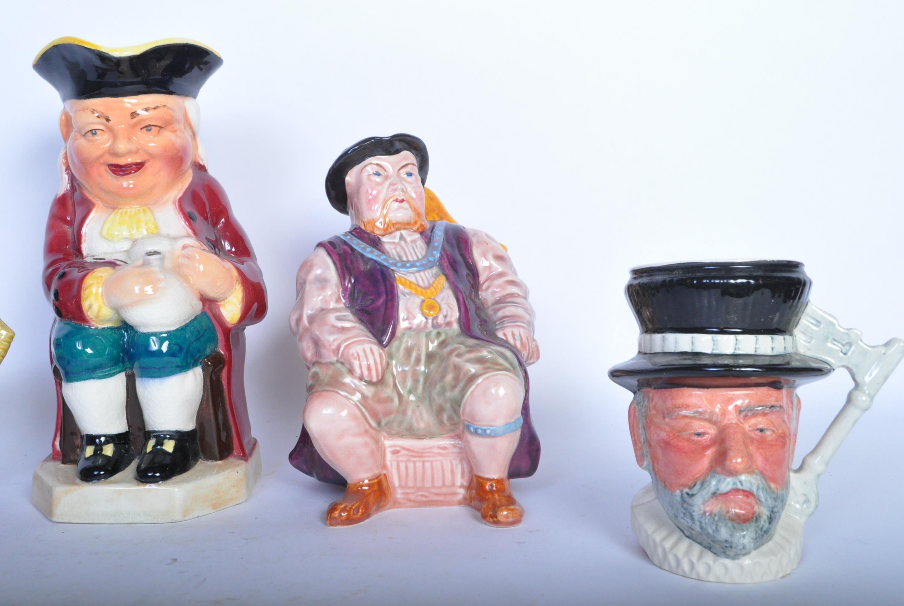 ASSORTMENT OF VINTAGE CHINA CHARACTER TOBY JUGS - Image 3 of 6