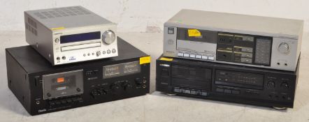 COLLECTION OF AUDIO EQUIPMENT - SANYO - KENWOOD - ONKYO