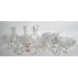 COLLECTION OF 19TH CENTURY & LATER GLASS