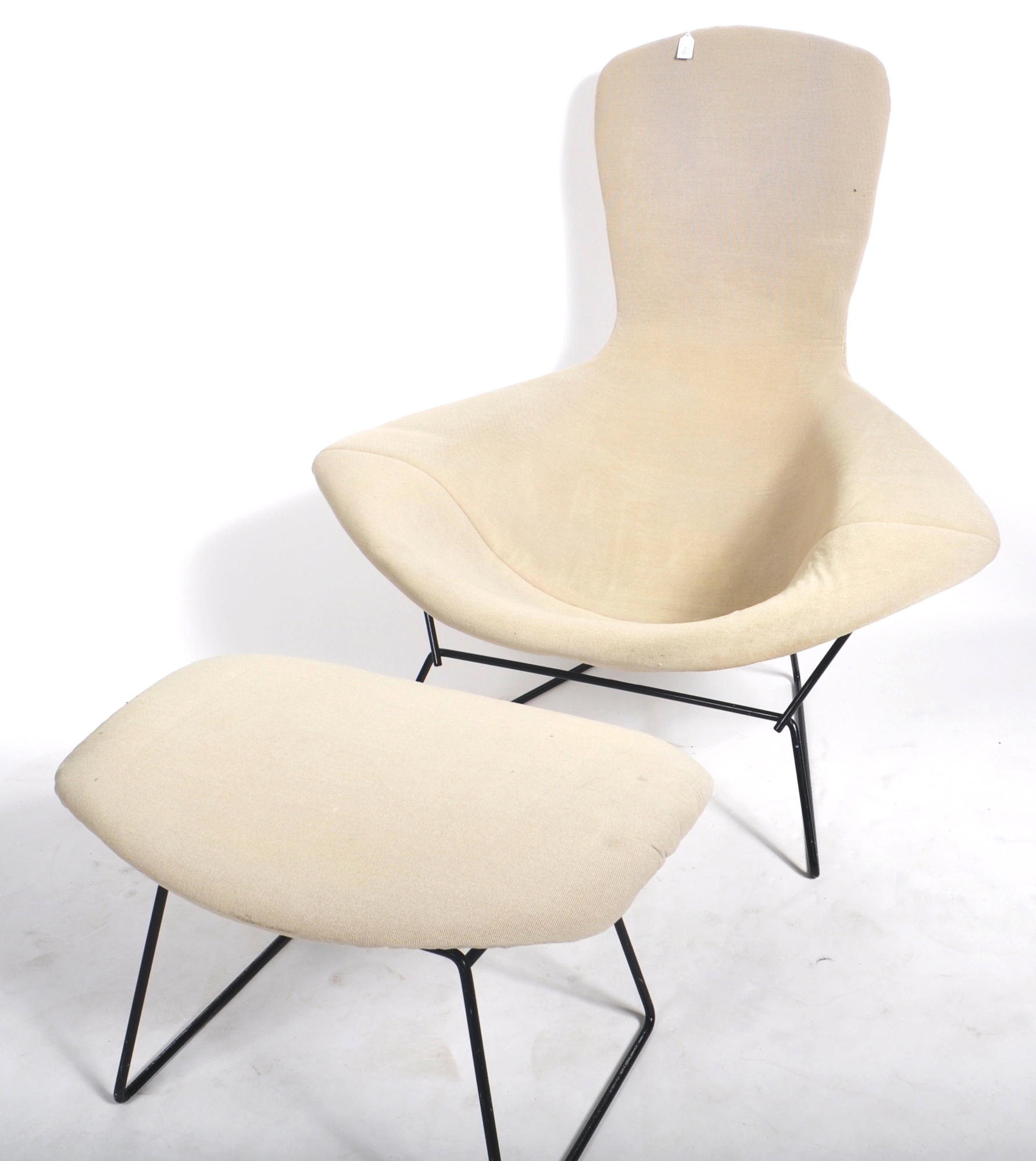 HARRY BERTOIA FOR KNOLL - BIRD DESIGN CHAIR & STOOL - Image 2 of 8