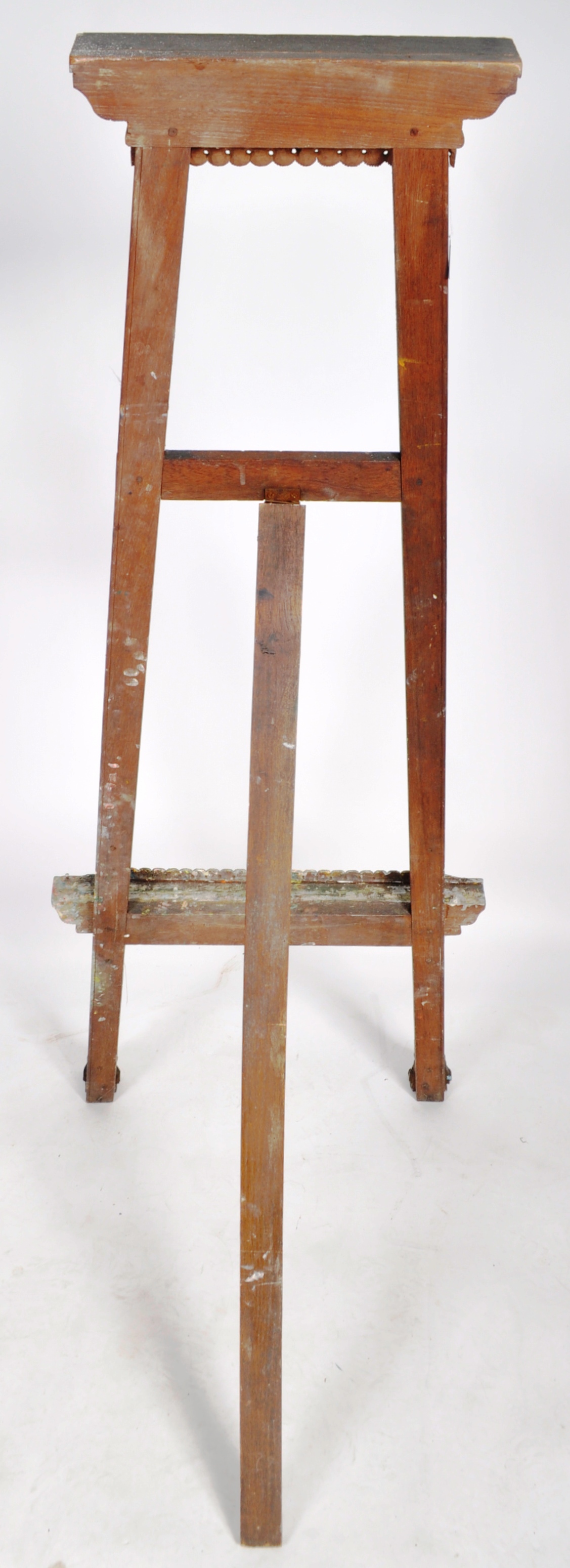 VINTAGE 20TH CENTURY ORIENTAL CARVED WOOD EASEL STAND - Image 13 of 13