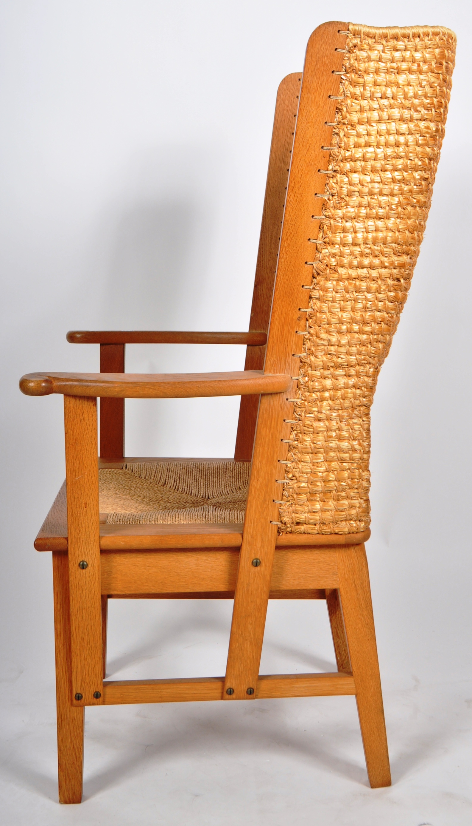 ORKNEY CHAIR - CONTEMPORARY DESIGNER OAK ARMCHAIR - Image 8 of 8