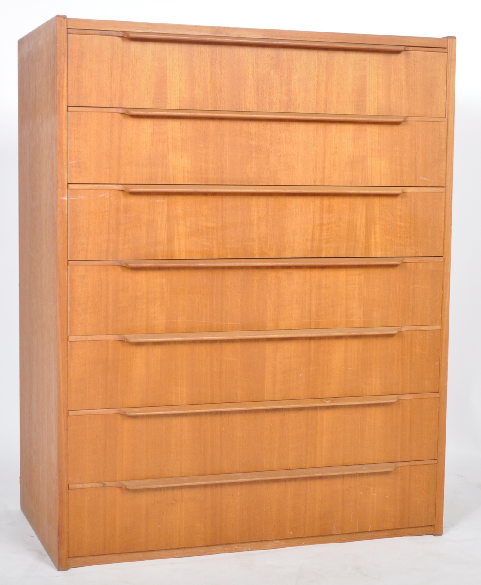 STEENS - DANISH 1960's TEAK WOOD CHEST OF DRAWERS