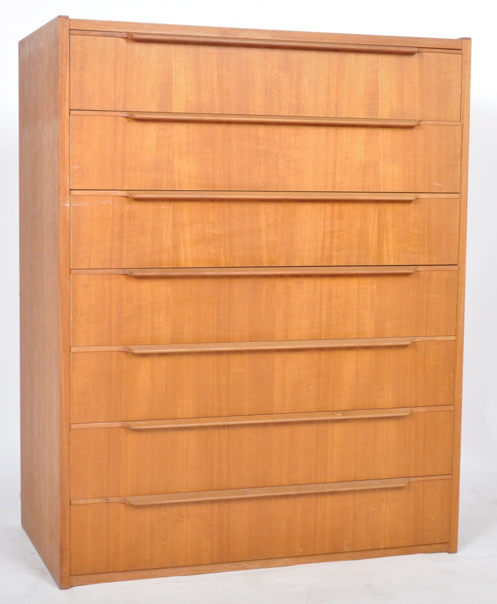 STEENS - DANISH 1960's TEAK WOOD CHEST OF DRAWERS