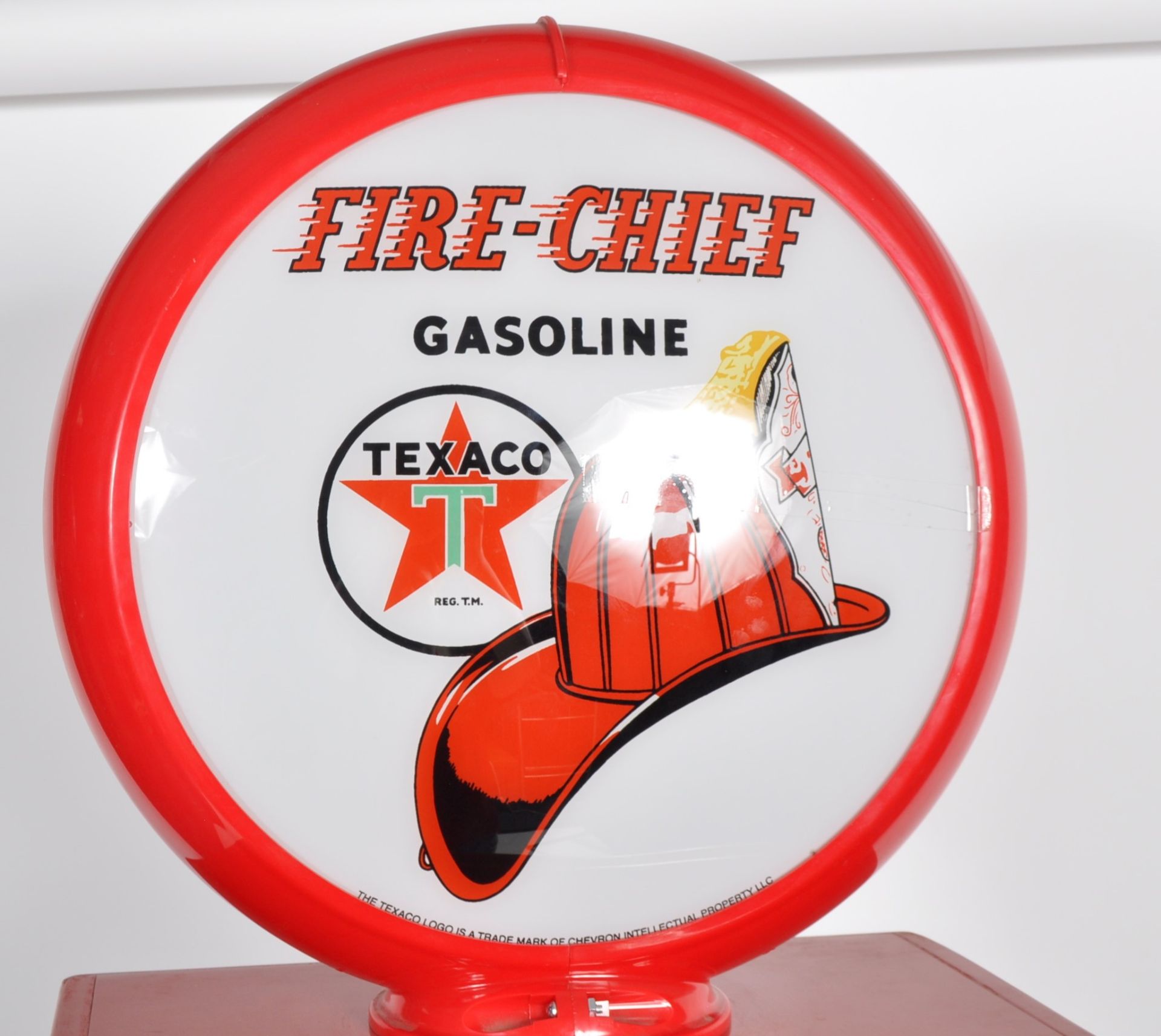 TEXACO FIRE CHIEF GASOLINE PETROL PUMP LIGHT - Image 3 of 10