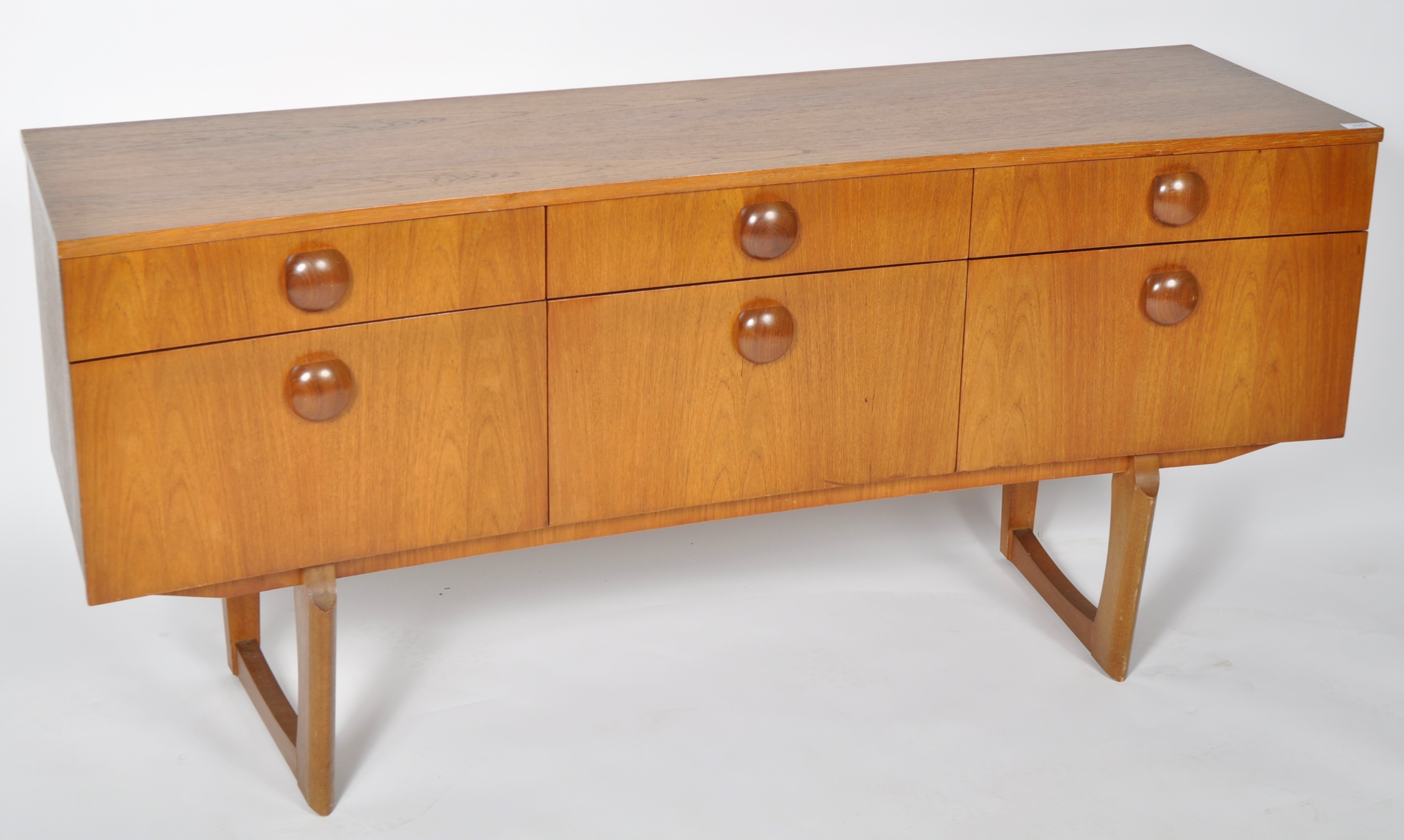 ELLIOTTS OF NEWBURY - RETRO TEAK SIDEBOARD CREDENZA - Image 2 of 6