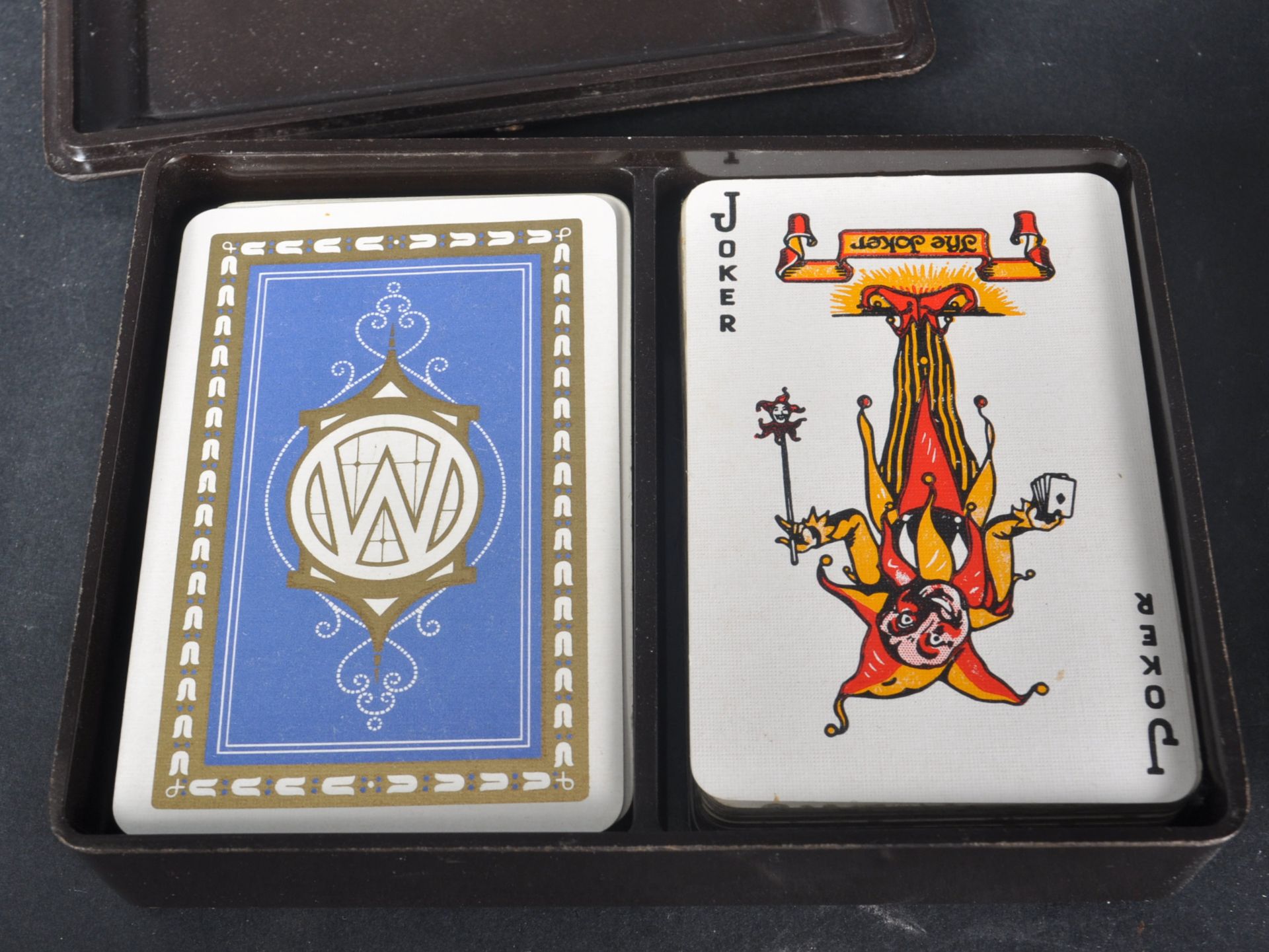 ART DECO BAKELITE CASED PLAYING CARDS AND BRIDGE SET - Bild 4 aus 4