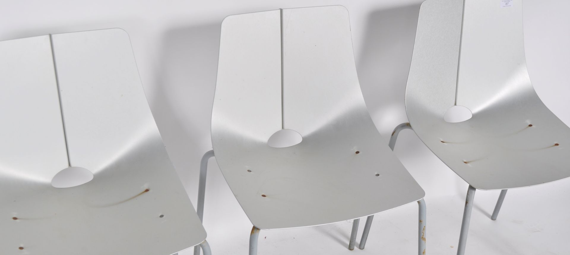 ALLERMUIR - MODEL A550 - MATCHING SET OF TWELVE DINING CHAIRS - Image 3 of 6