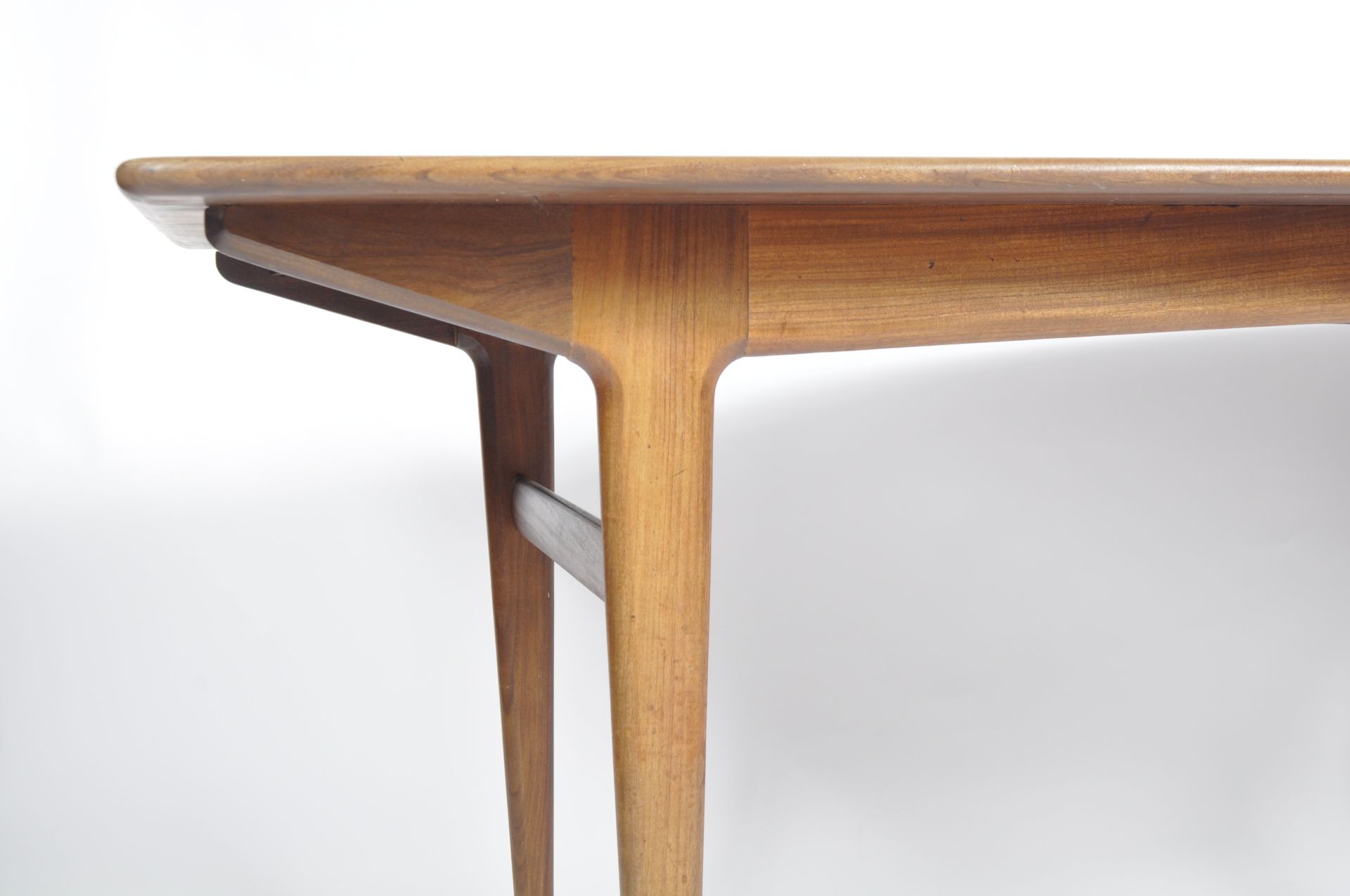YOUNGER TEAK WOOD DINING TABLE AND FOUR CHAIRS - Image 8 of 8