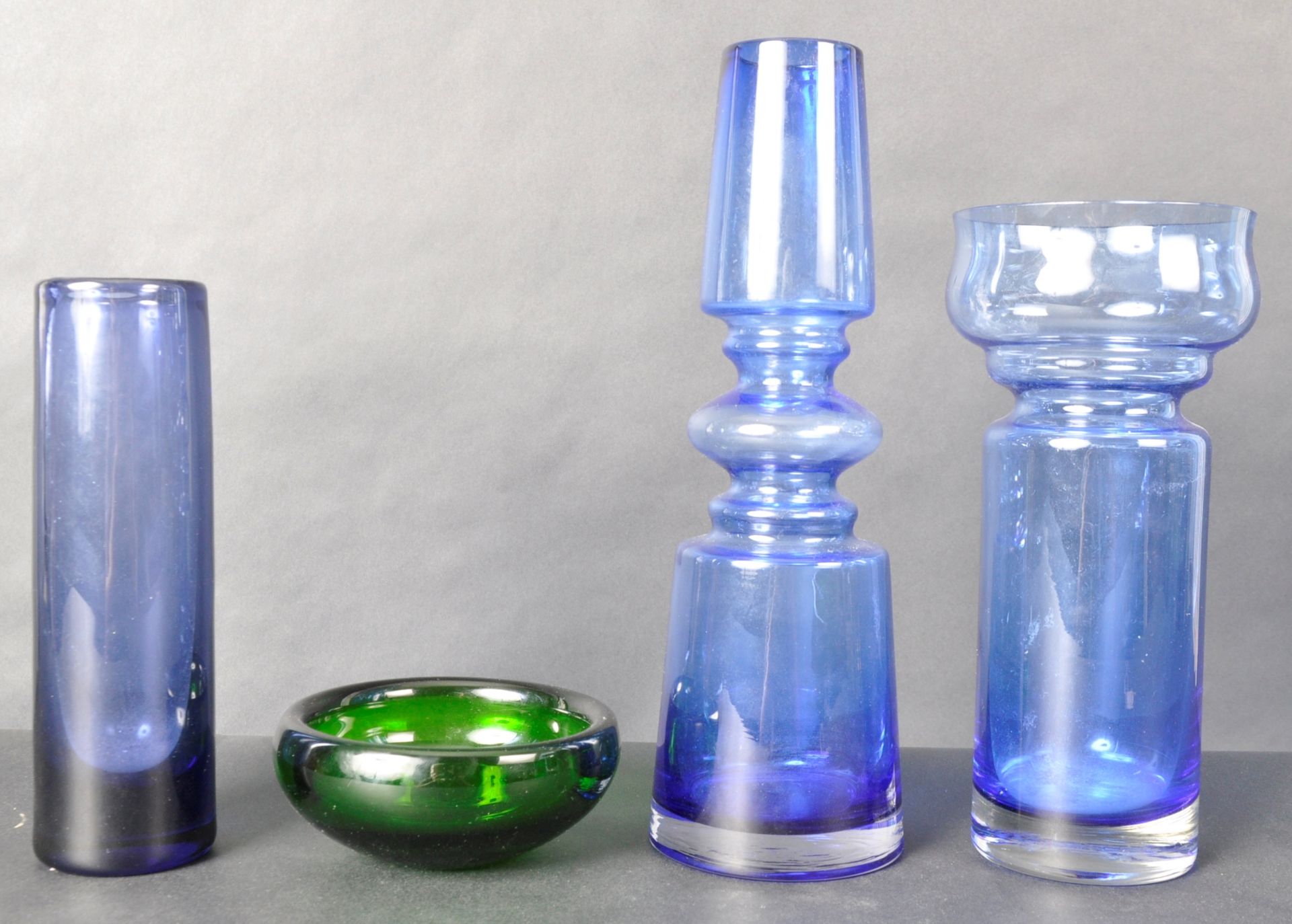 A COLLECTION OF SCANDINAVIAN STUDIO ART GLASS