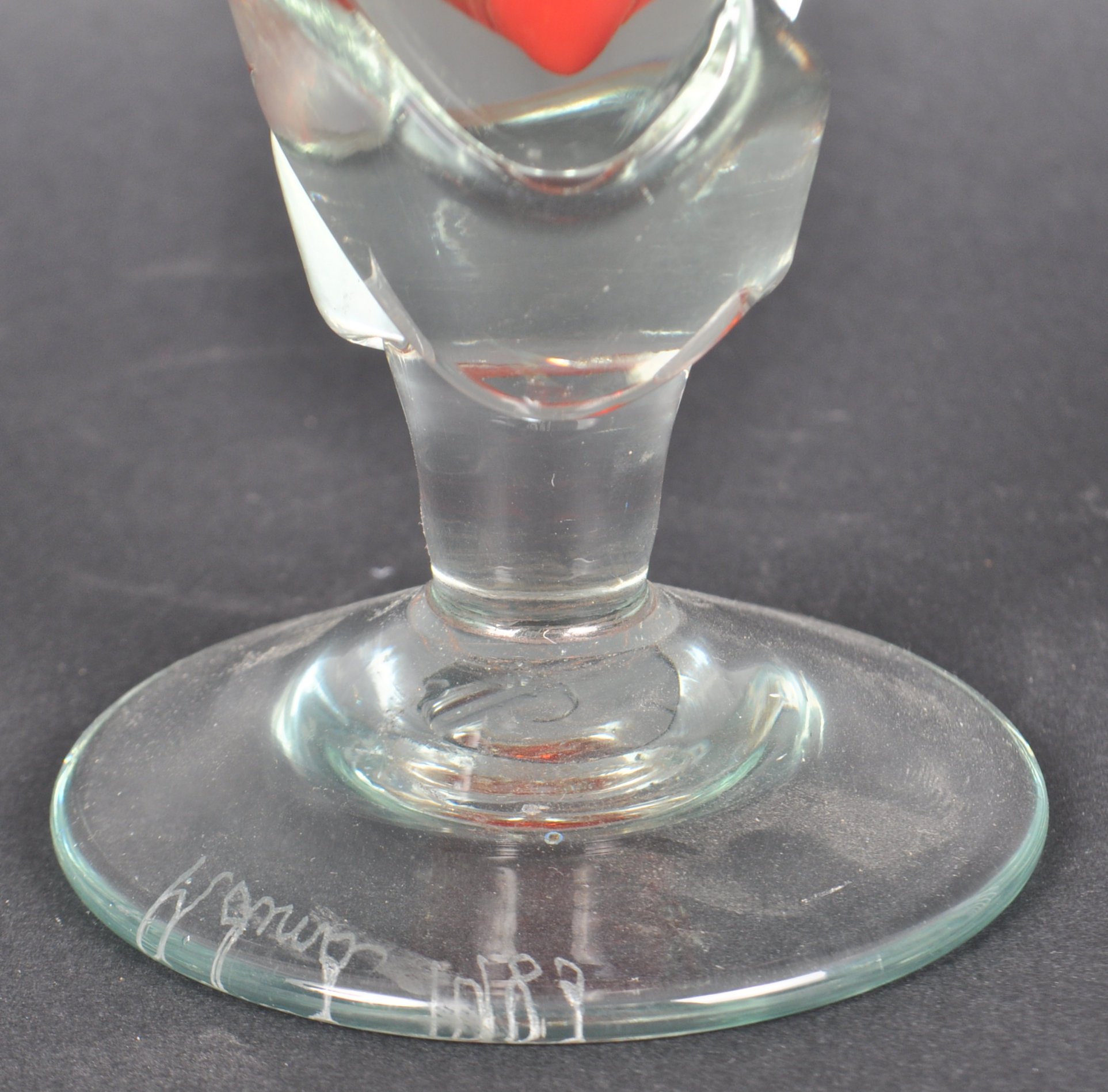 MDINA - RETRO MALTESE GLASS GOBLET - Image 4 of 6