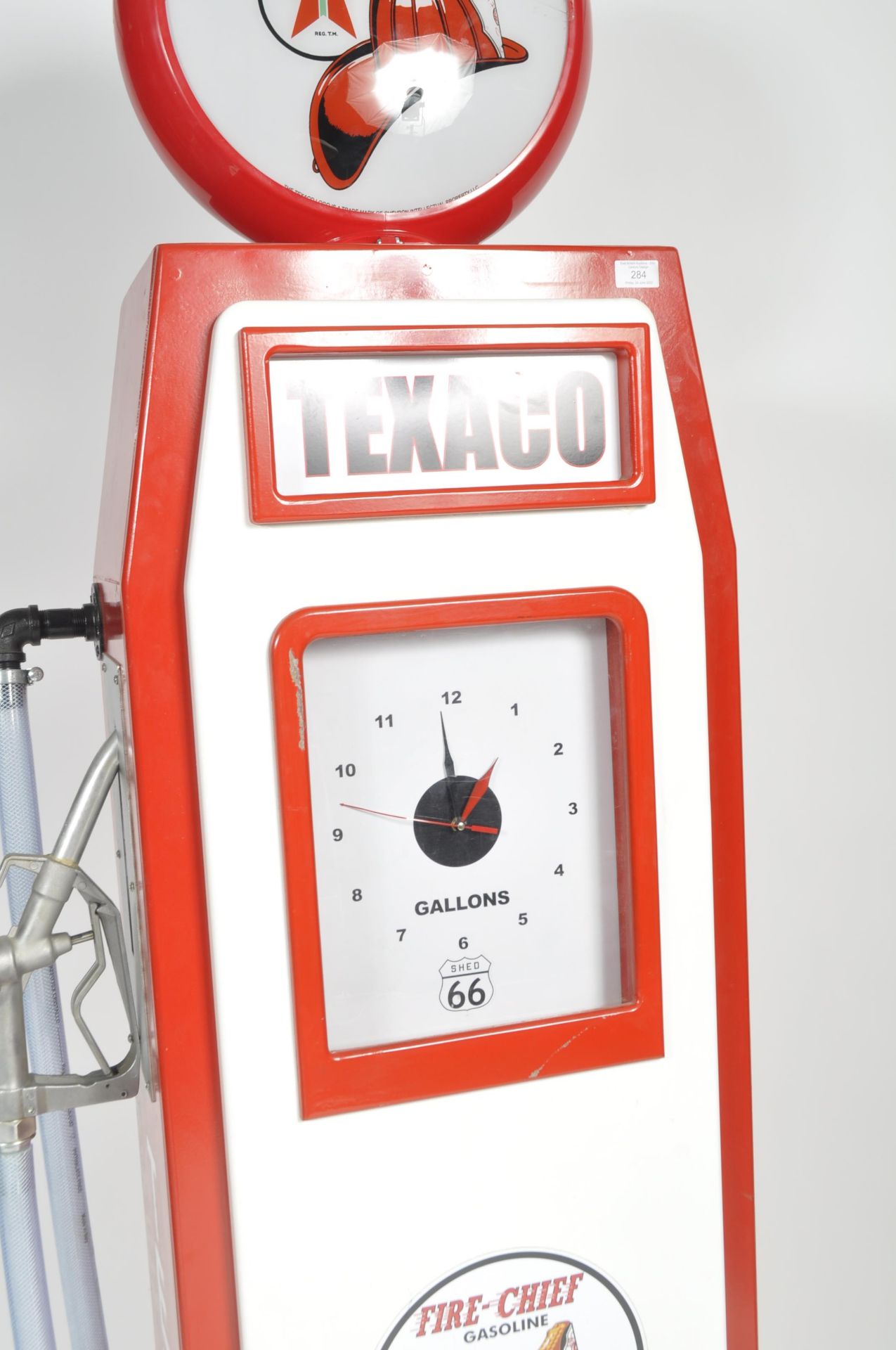 TEXACO FIRE CHIEF GASOLINE PETROL PUMP LIGHT - Image 2 of 10