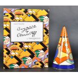 CLARICE CLIFF SLICED CIRCLE CONICAL SUGAR SIFTER