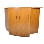 TURNIDGE - MID CENTURY TEAK COCKTAIL DRINKS BAR