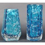 GEOFFREY BAXTER - WHITEFRIARS - TWO PIECES OF STUDIO GLASS