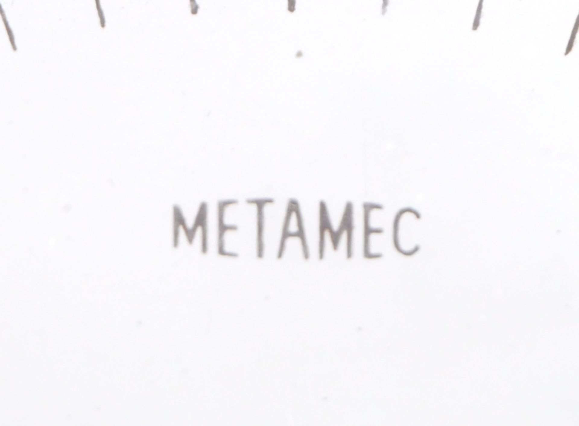 MID CENTURY METAMEC CLOCK - Image 3 of 5