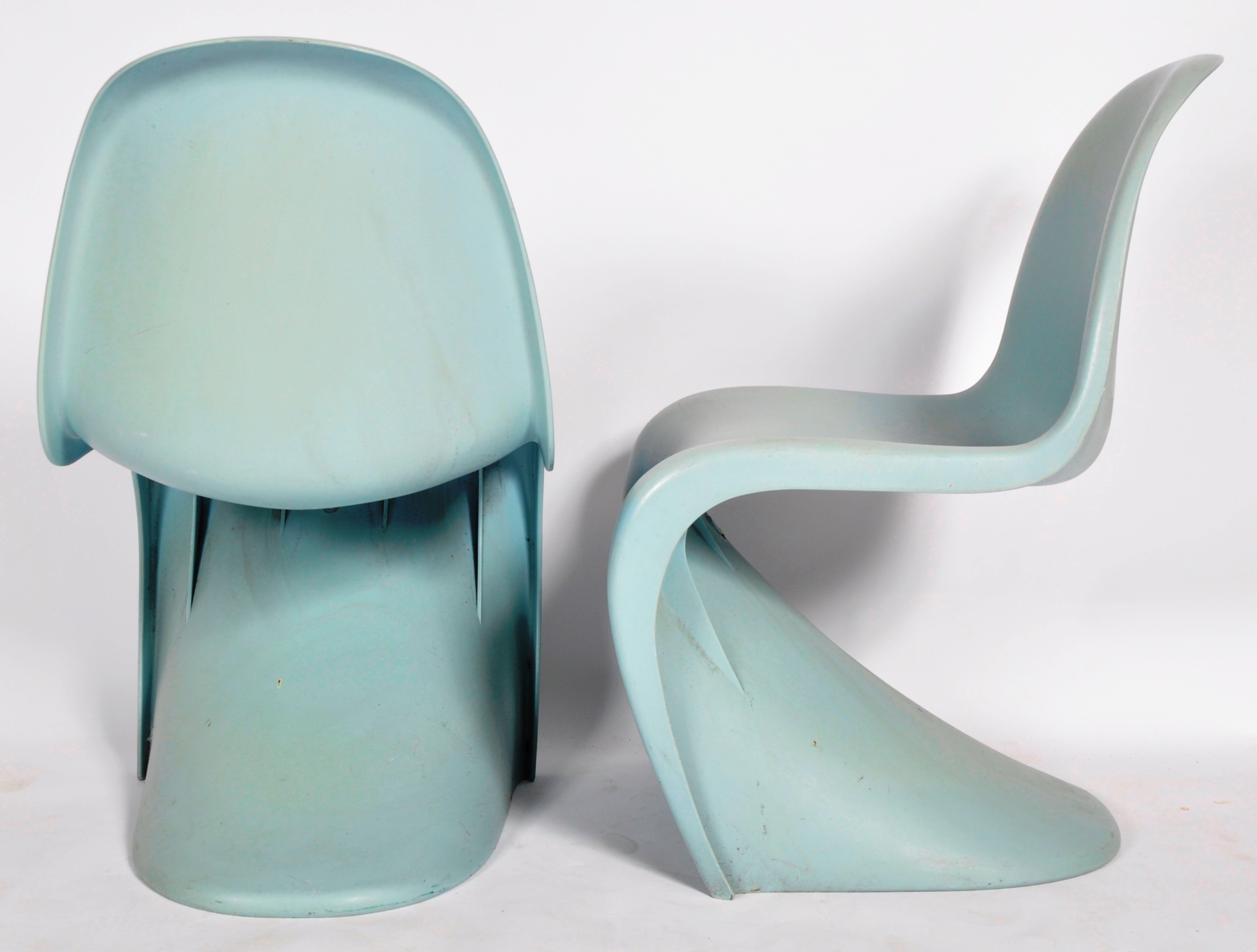 AFTER VERNER PANTON - S CHAIRS - PAIR OF CHAIRS - Image 6 of 6