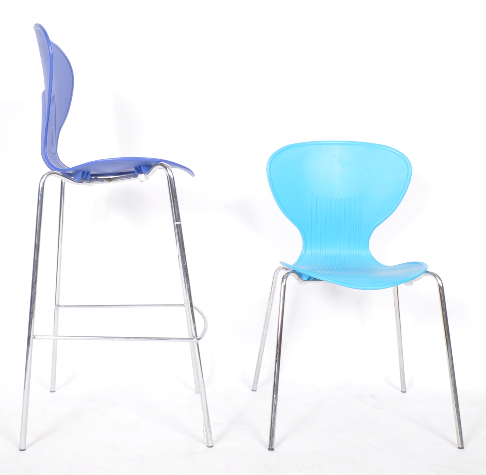ROCHESTER POLY KEELER CHAIRS & STOOL - Image 8 of 9
