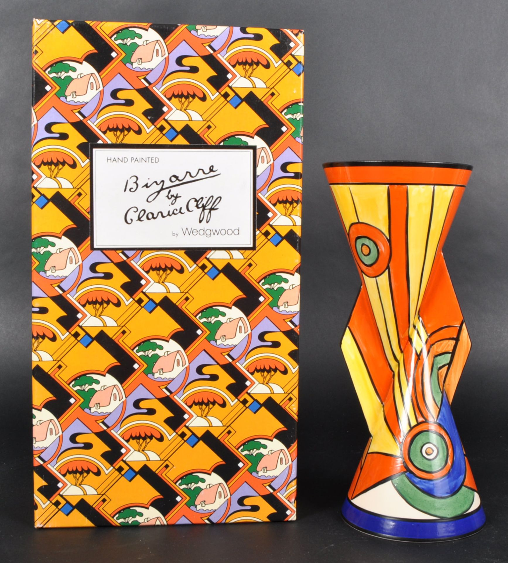 CLARICE CLIFF BIYANNE CIRCLE YOYO VASE - Image 2 of 7