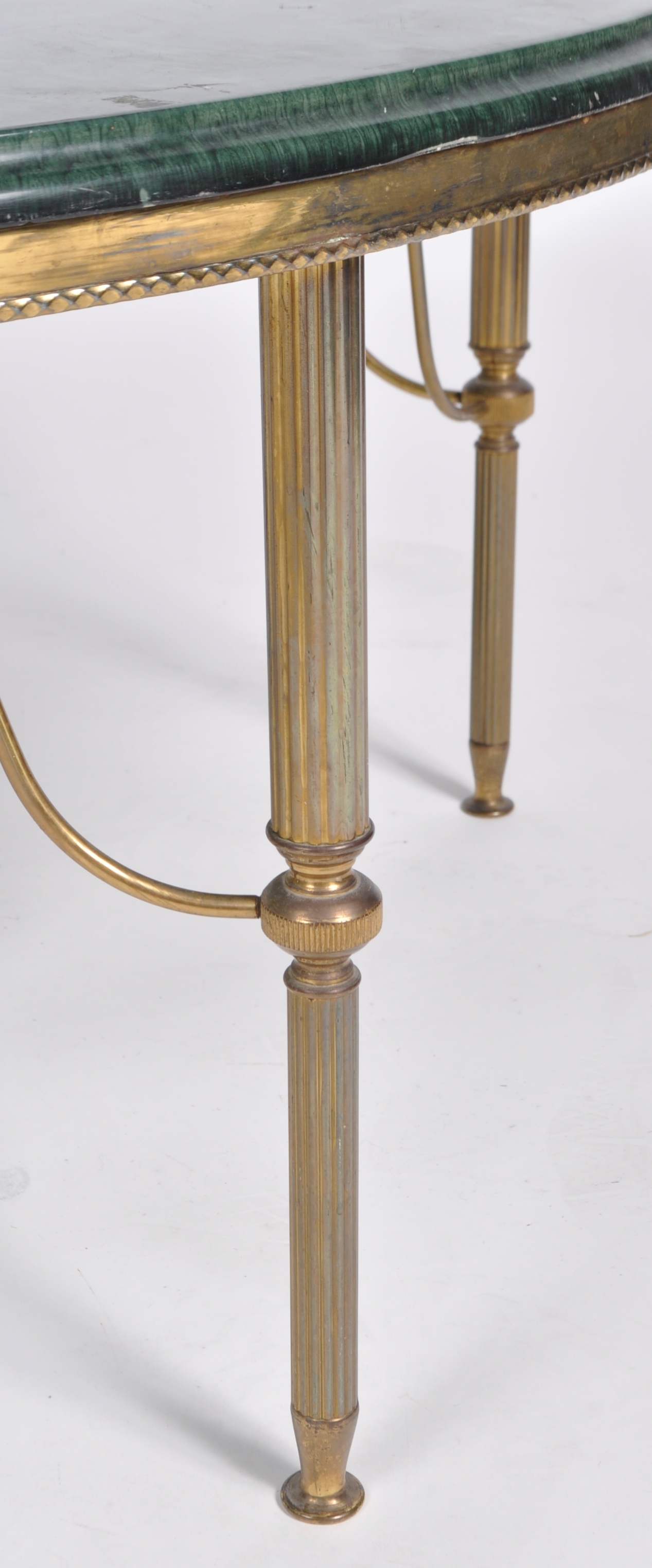 20TH CENTURY HOLLYWOOD REGENCY BRASS COFFEE TABLE - Image 6 of 6