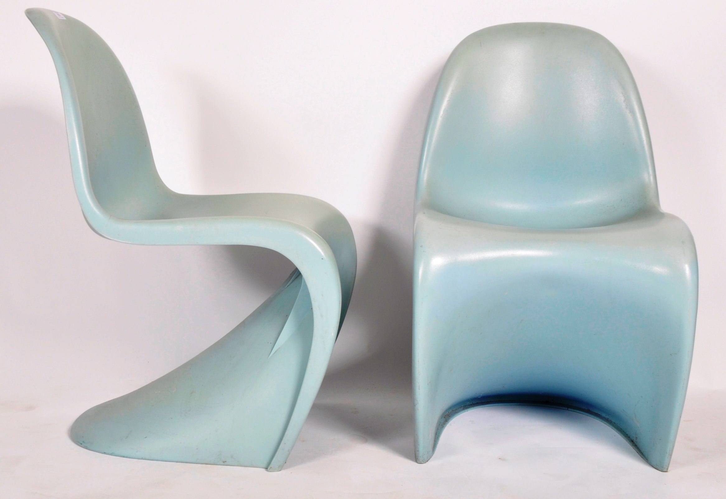 AFTER VERNER PANTON - S CHAIRS - PAIR OF CHAIRS - Image 5 of 6