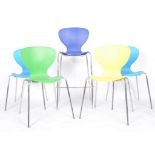 ROCHESTER POLY KEELER CHAIRS & STOOL