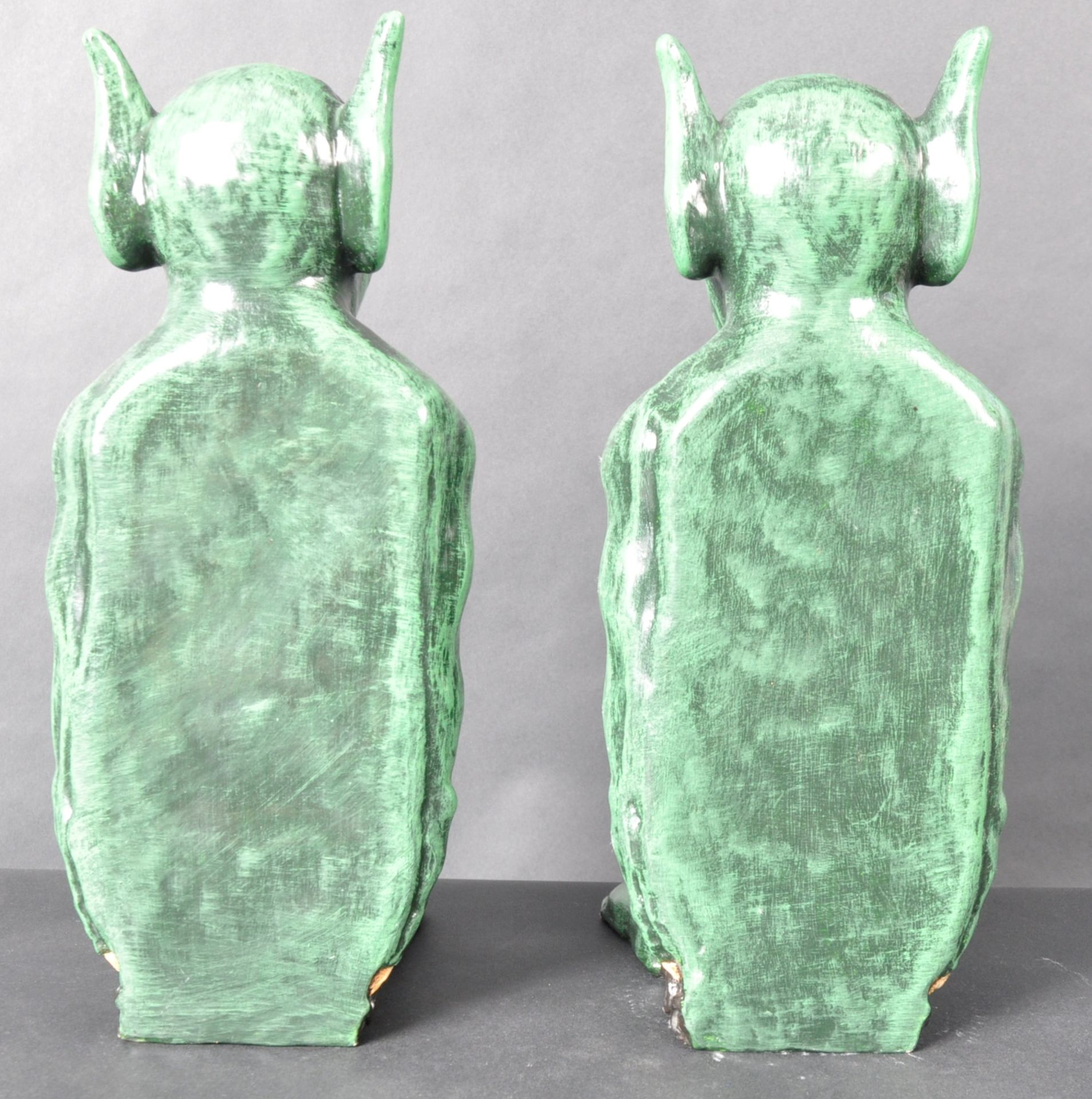 PAIR OF 20TH CENTURY STUDIO ART GOBLIN BOOK ENDS - Image 3 of 4