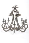LATE 20TH CENTURY GOTHIC STYLE HANGING CHANDELIER