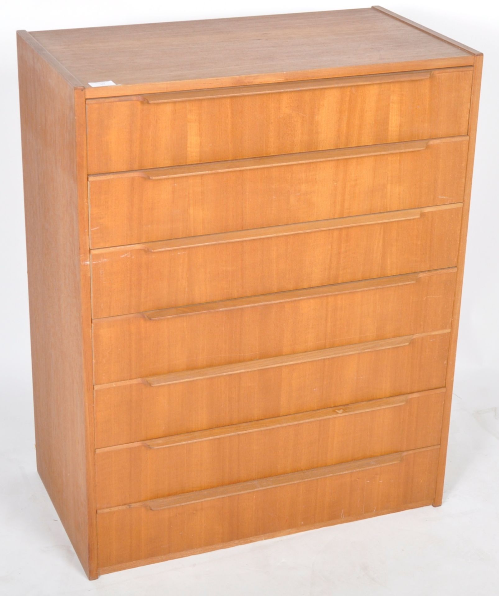 STEENS - DANISH 1960's TEAK WOOD CHEST OF DRAWERS - Bild 2 aus 6