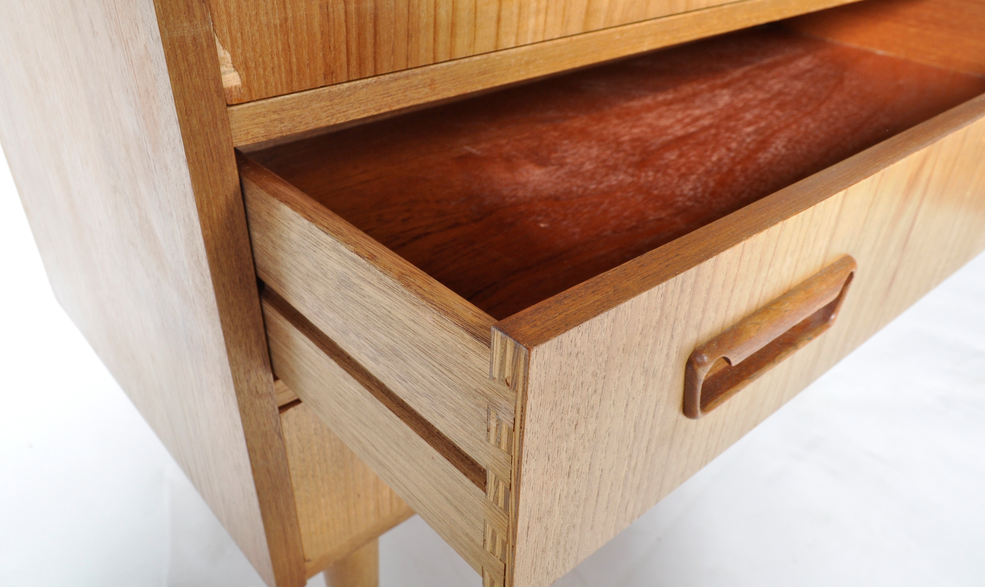 G. TIBERGAARD FOR NIELSEN - DANISH TEAK BUREAU DESK - Image 6 of 6