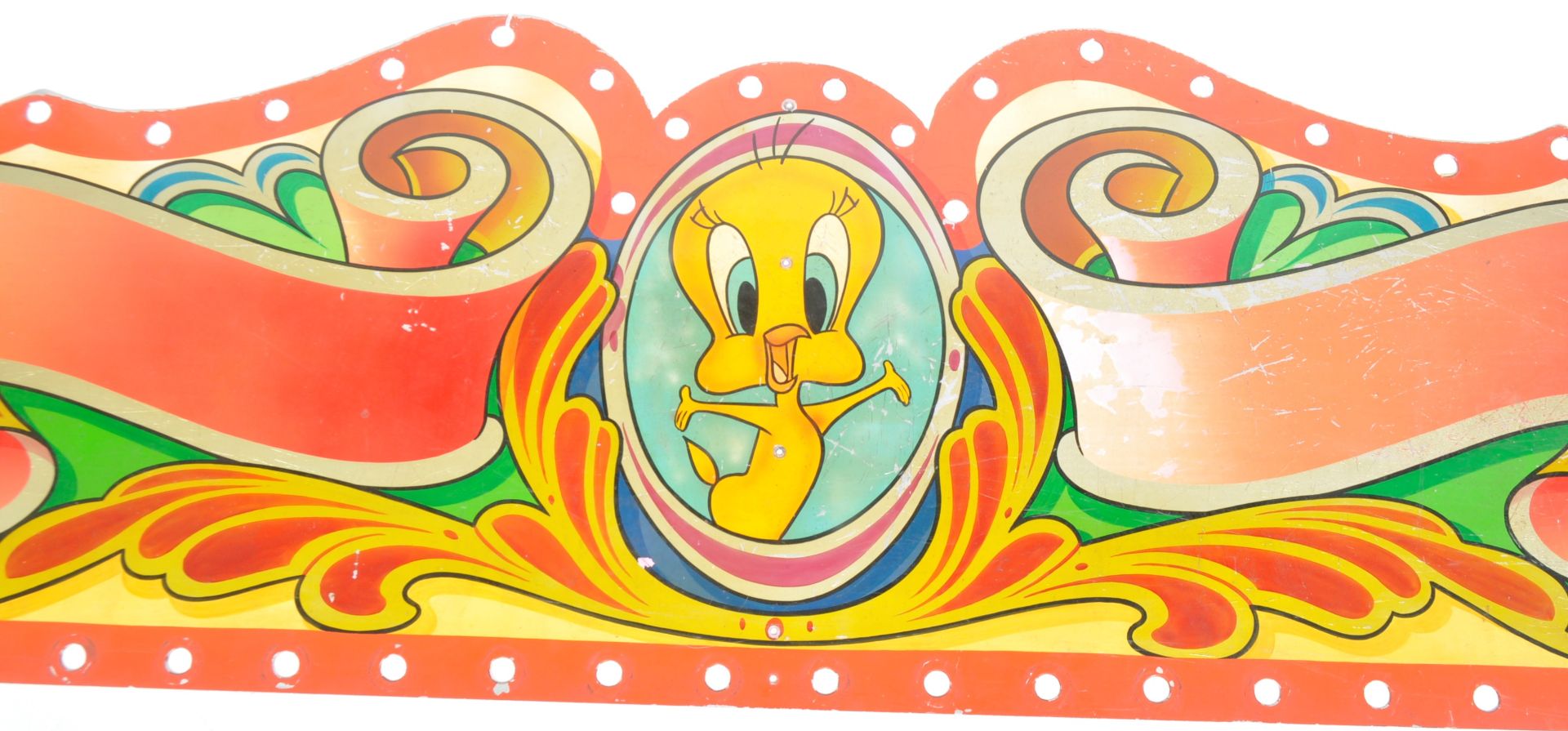 DISNEY / FAIRGROUND - PAINTED PANEL FEATURING TWEETY PIE - Image 2 of 5