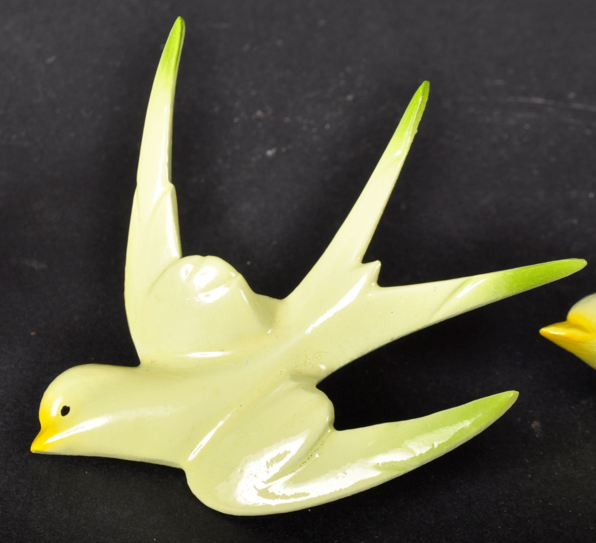 PARKSIDE - SET OF FOUR ART DECO GRADUATING SWALLOWS - Image 3 of 8