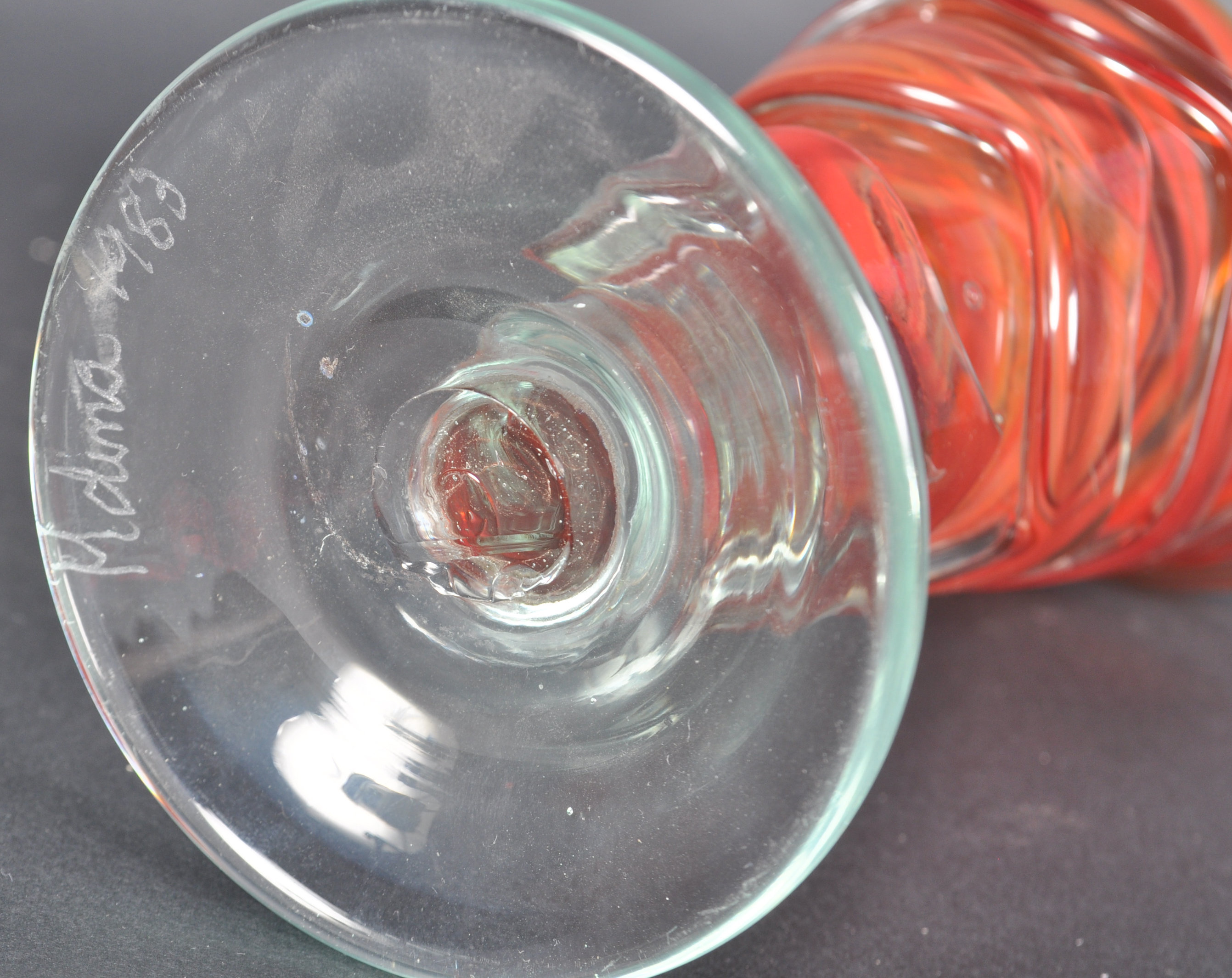 MDINA - RETRO MALTESE GLASS GOBLET - Image 6 of 6
