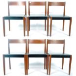 POUL VOLTHER FOR FREM ROJLE MATCHING SET OF SIX CHAIRS