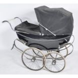 RETRO VINTAGE SILVER CROSS PRAM