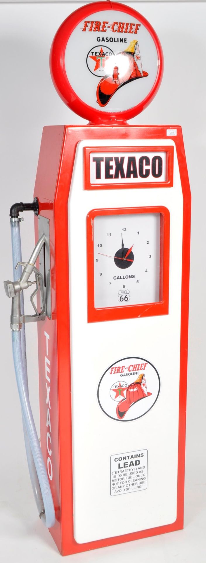 TEXACO FIRE CHIEF GASOLINE PETROL PUMP LIGHT