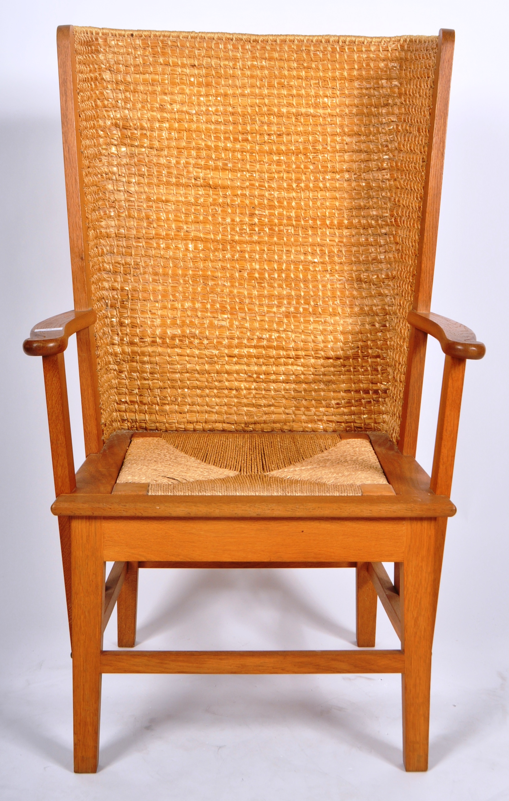 ORKNEY CHAIR - CONTEMPORARY DESIGNER OAK ARMCHAIR - Image 5 of 8