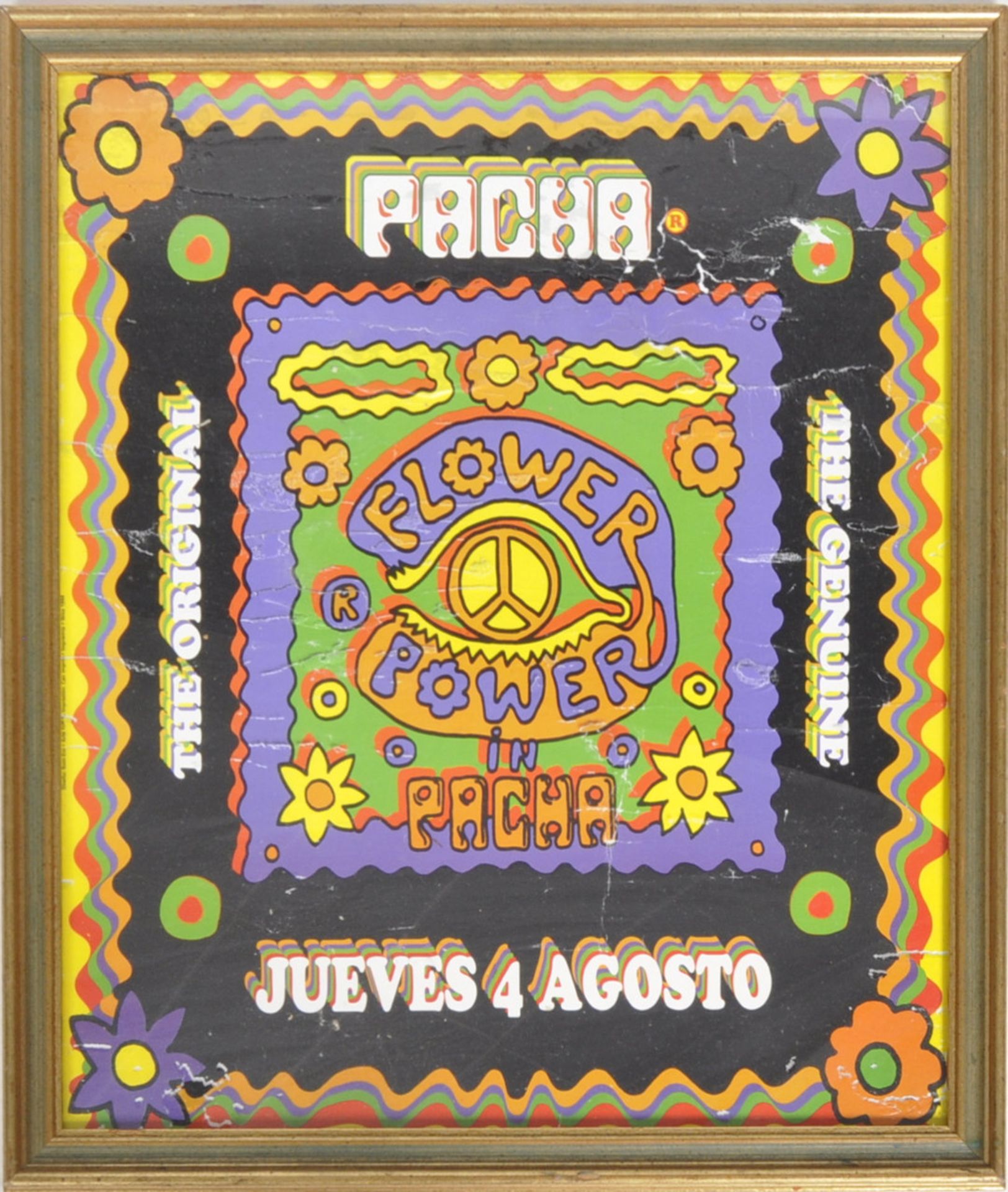 VINTAGE 1990's IBIZA PACHA NIGHTCLUB POSTER - Bild 2 aus 8