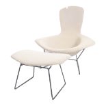 HARRY BERTOIA FOR KNOLL - BIRD DESIGN CHAIR & STOOL