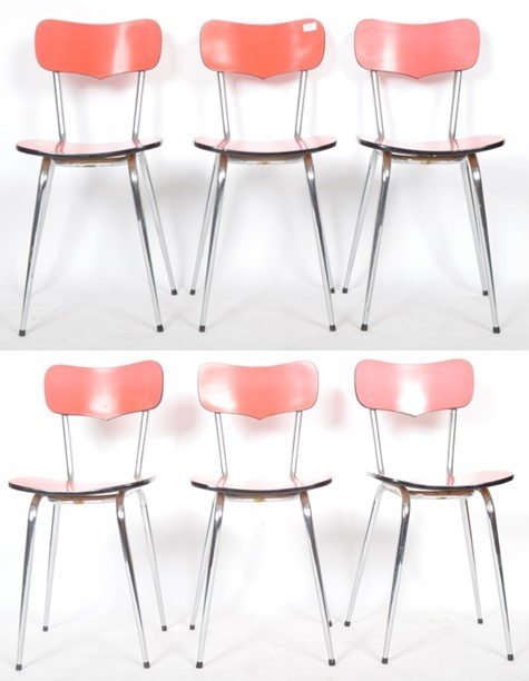 MID 20TH CENTURY FRENCH CHAIRS BY PEUGEOT