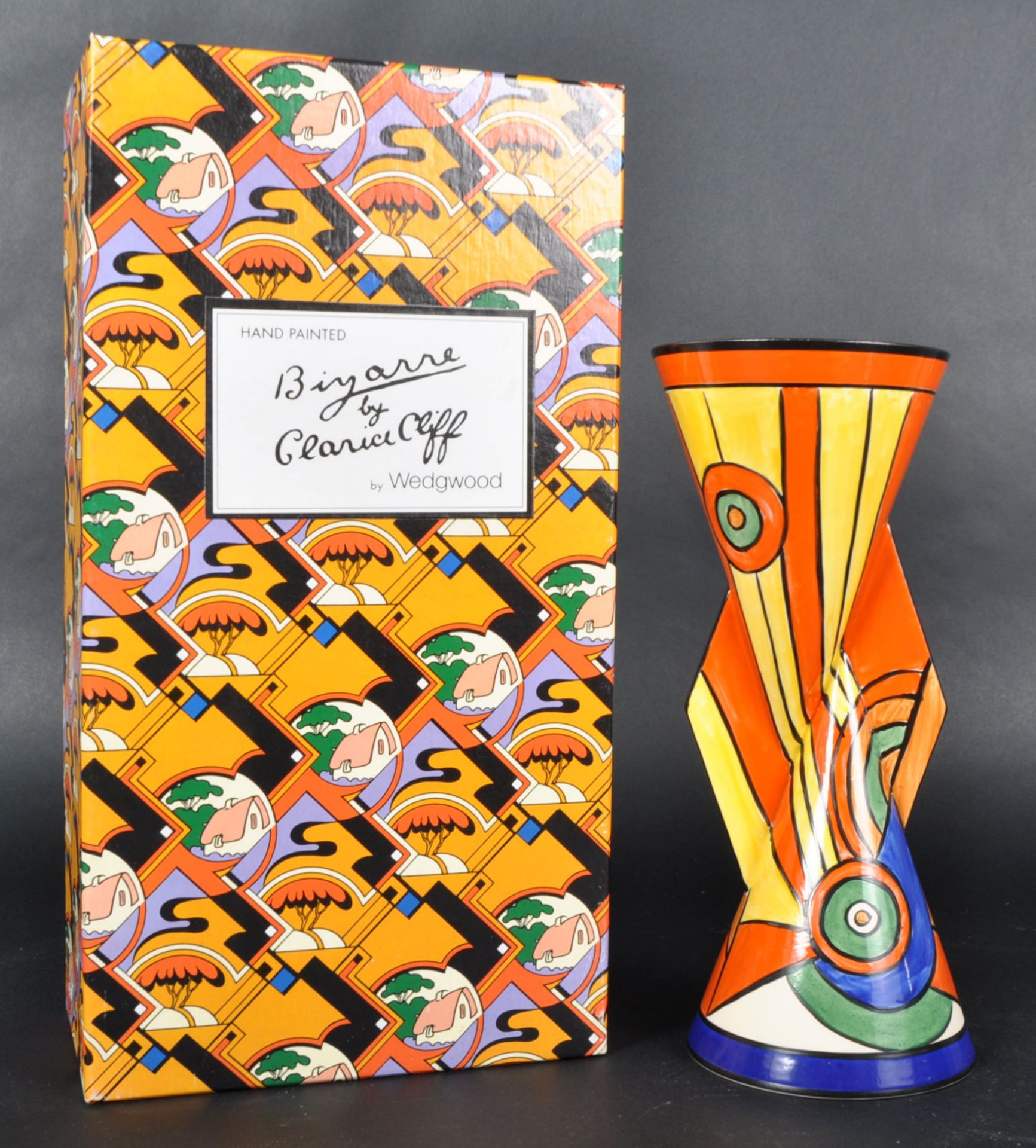 CLARICE CLIFF BIYANNE CIRCLE YOYO VASE