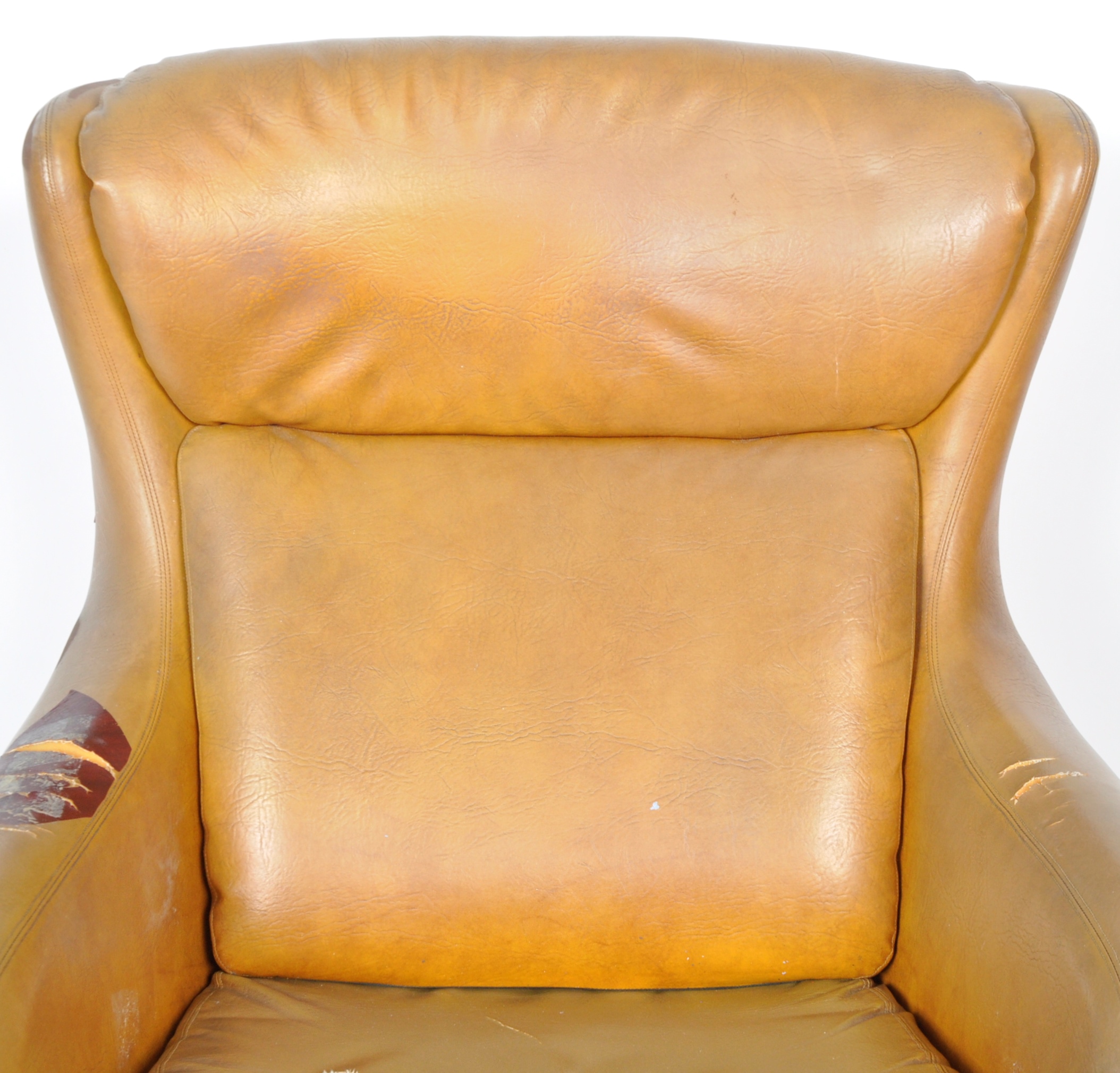 RETRO VINTAGE SWIVEL EGG CHAIR - Image 3 of 6