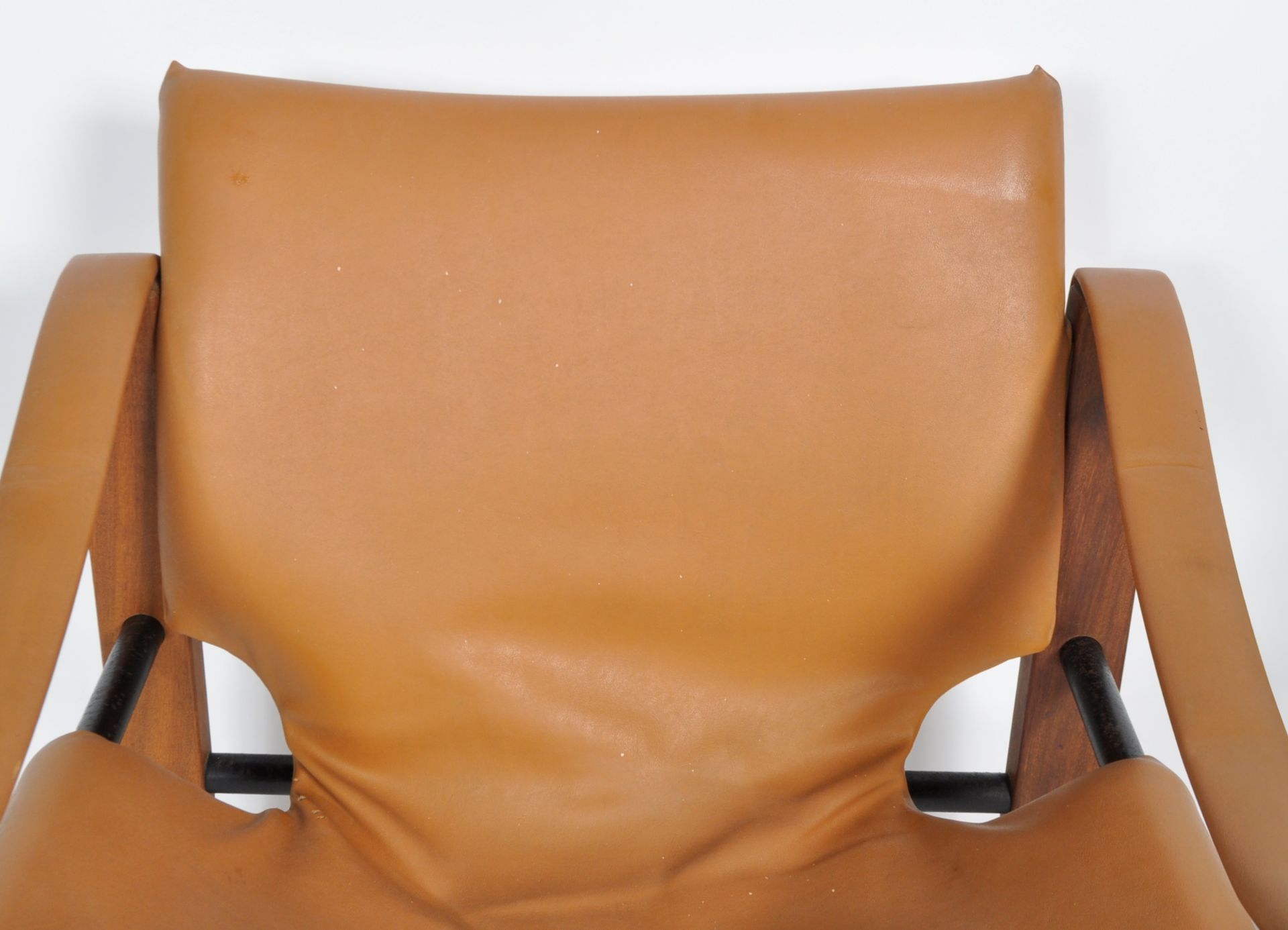 MAURICE BURKE FOR ARKANA - MATCHING PAIR OF SAFARI ARMCHAIRS - Image 4 of 7