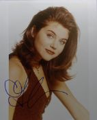 TIFFANI AMBER THIESSEN - SAVED BY THE BELL - SIGNED 8X10" - AFTAL
