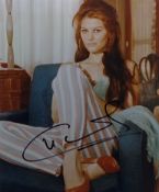 CLAUDIA CARDINALE - ITALIAN ACTRESS - AUTOGRAPHED 8X10" - AFTAL