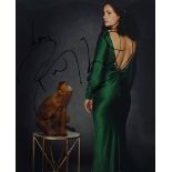 RUTH WILSON - DARK MATERIALS - AUTOGRAPHED 8X10" - AFTAL