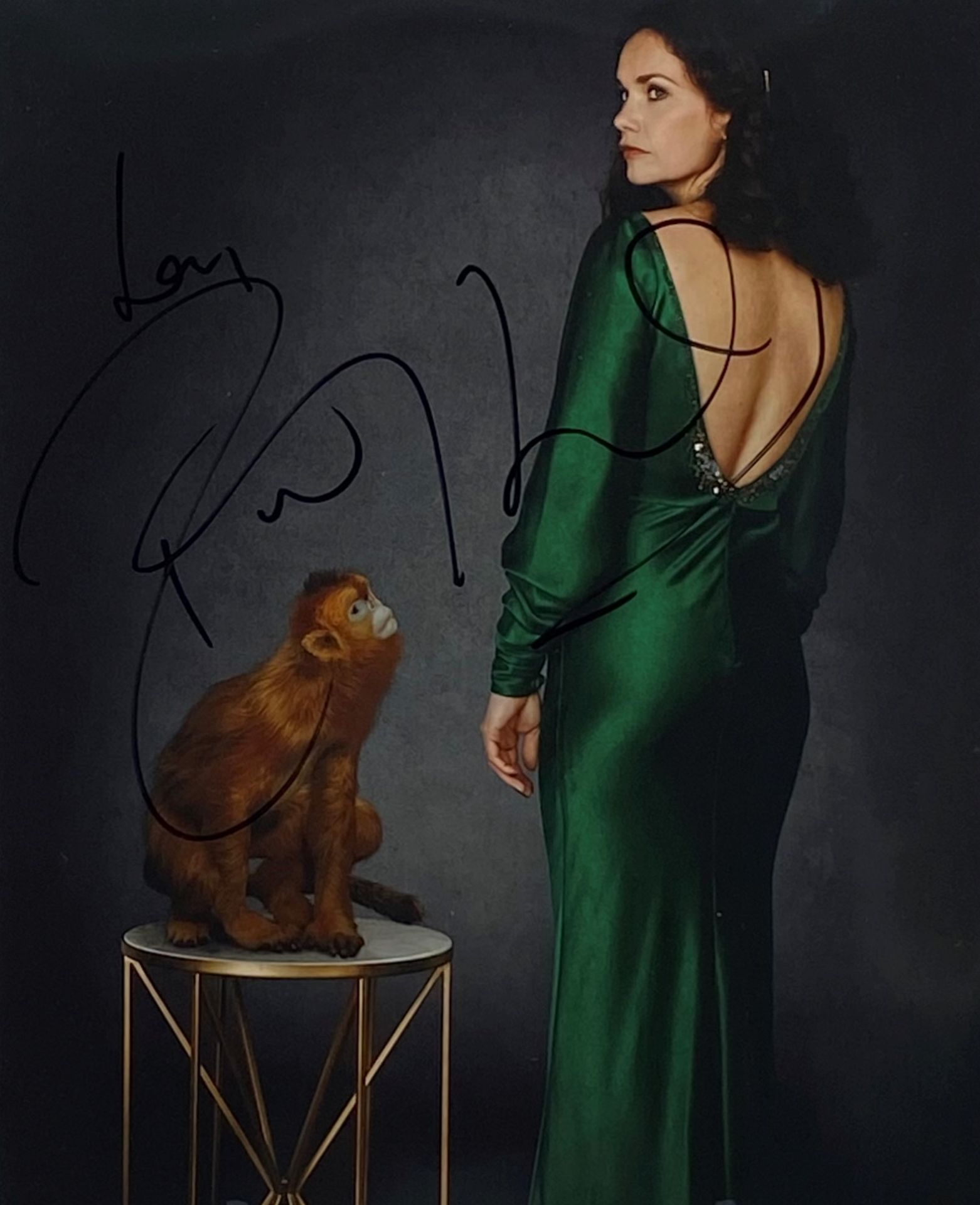 RUTH WILSON - DARK MATERIALS - AUTOGRAPHED 8X10" - AFTAL