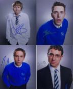 THE INBETWEENERS (CH 4 SITCOM) - FULL CAST 8X10S - AFTAL